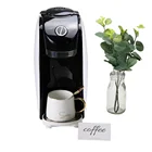 400ml 2-6 cups Fully Automatic Espresso Percolate coffee maker for coffee beans and powder
