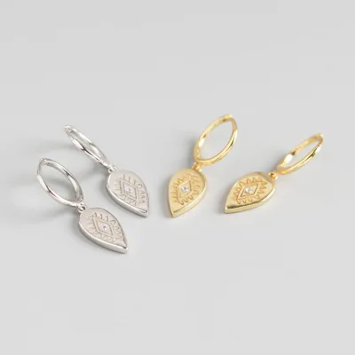 2021 Most Popular S925 Silver CZ Evil Eyes Dangle Circle Earrings 24K Gold Plated Geometric Water Drop Evil Eyes Earrings
2021 Most Popular S925 Silver CZ Evil Eyes Dangle Circle Earrings 24K Gold Plated Geometric Water Drop Evil Eyes Earrings
