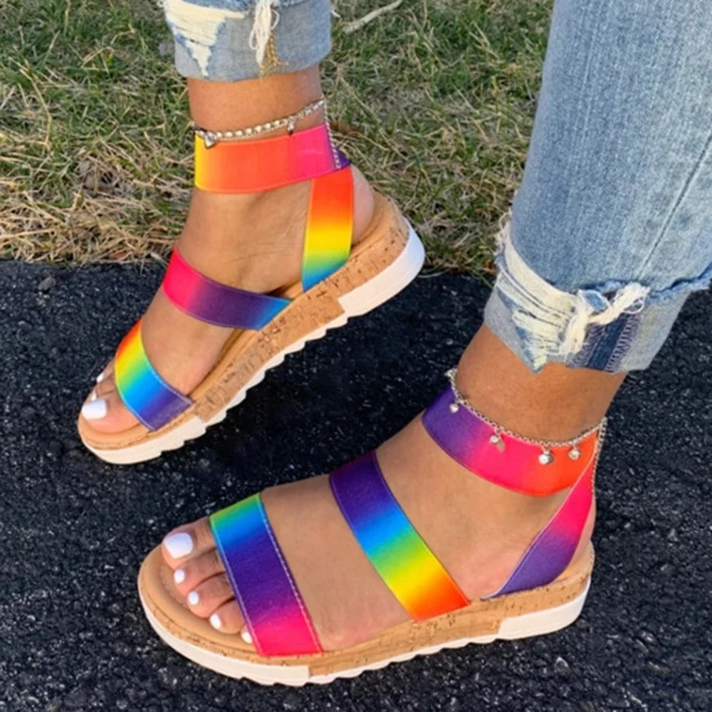 High Quality Women Slip-On Open Toe Thread Casual Sandals Ladies Platform Thick Bottom flat sandals
High Quality Women Slip-On Open Toe Thread Casual Sandals Ladies Platform Thick Bottom flat sandals