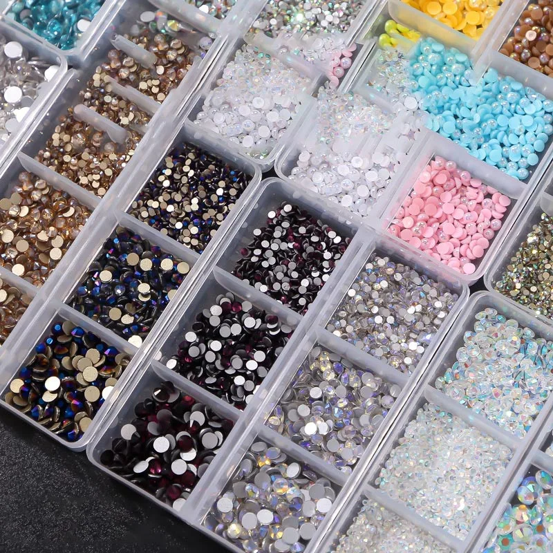Shiny Nail Crystal Kit Glass Crystal AB Rhinestones Nail Art Decoration for Wome Girls Nail Manicure Craft DIY, Colorful
Shiny Nail Crystal Kit Glass Crystal AB Rhinestones Nail Art Decoration for Wome Girls Nail Manicure Craft DIY, Colorful