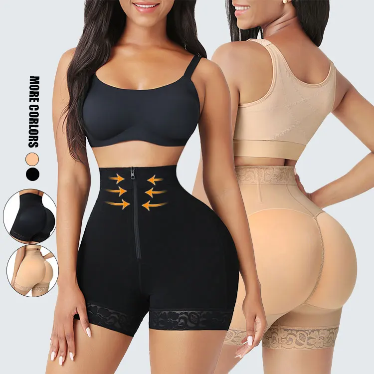 HEXIN wholesale fajas stage 2 seamless slimming high waist butt lifter shapewear panties
HEXIN wholesale fajas stage 2 seamless slimming high waist butt lifter shapewear panties