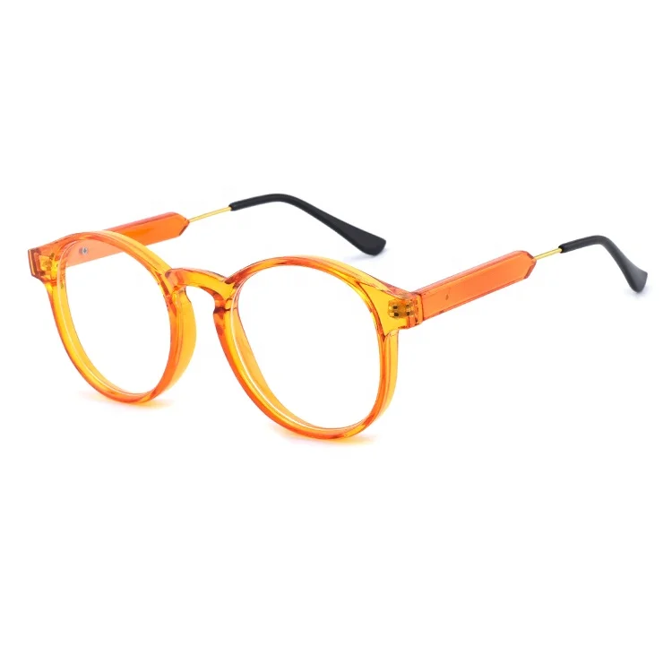 DOISYER Women round orange frame anti glare radiation computer gaming blue light blocking glasses
DOISYER Women round orange frame anti glare radiation computer gaming blue light blocking glasses