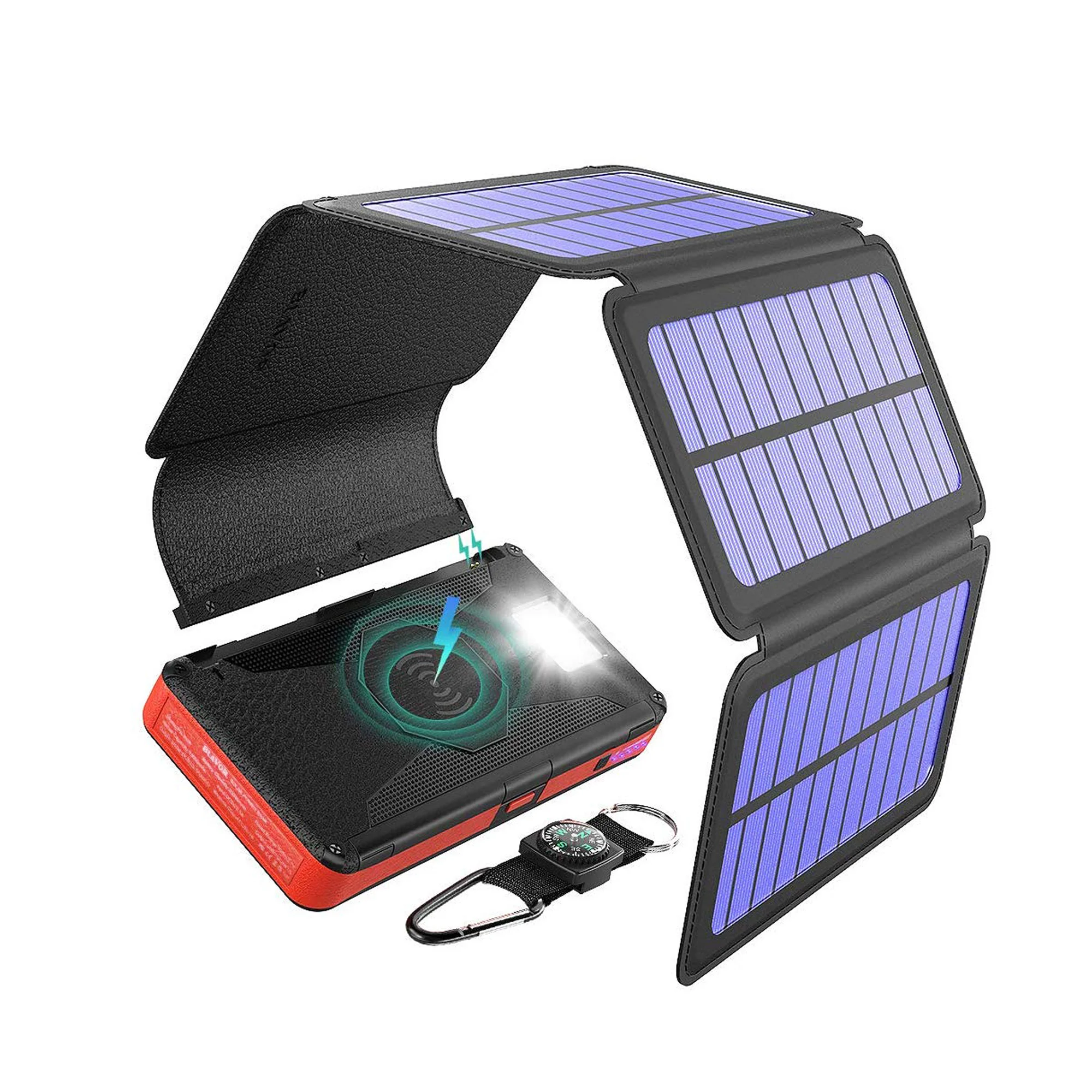 Hot sale foldable 26800mah 20000mah solar phone chargers, solar power bank 30000mah solar charger
Hot sale foldable 26800mah 20000mah solar phone chargers, solar power bank 30000mah solar charger