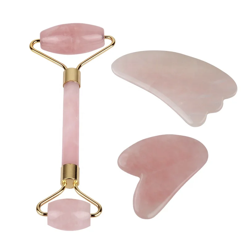High Quality Jade roller for Face 100% Natural Slimming Facial Massager Pink Rose Quartz Jade Roller, Gold
High Quality Jade roller for Face 100% Natural Slimming Facial Massager Pink Rose Quartz Jade Roller, Gold