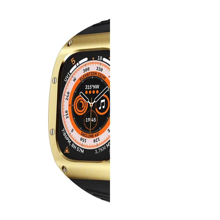 Richard M watch case for apple 49mm hard case big metal case charms silicone rubber watch strap for wristband dropshipping
Richard M watch case for apple 49mm hard case big metal case charms silicone rubber watch strap for wristband dropshipping