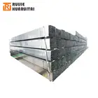 Rectangular steel tube 100x70mm q235 ms square hollow section gi pipe price standard sizes
