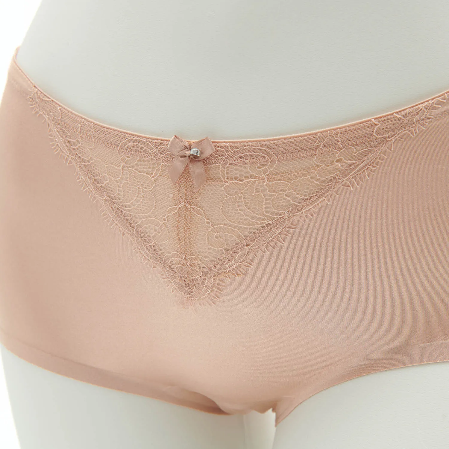 Mid-waist seamless lace briefs high-elastic close-fitting underwear ice silk solid color women's underwear M-XL
Mid-waist seamless lace briefs high-elastic close-fitting underwear ice silk solid color women's underwear M-XL