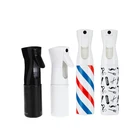 Custom printing 100ml 200ml 250ml 300ml 500ml clear frosted plastic pet bottle with lid