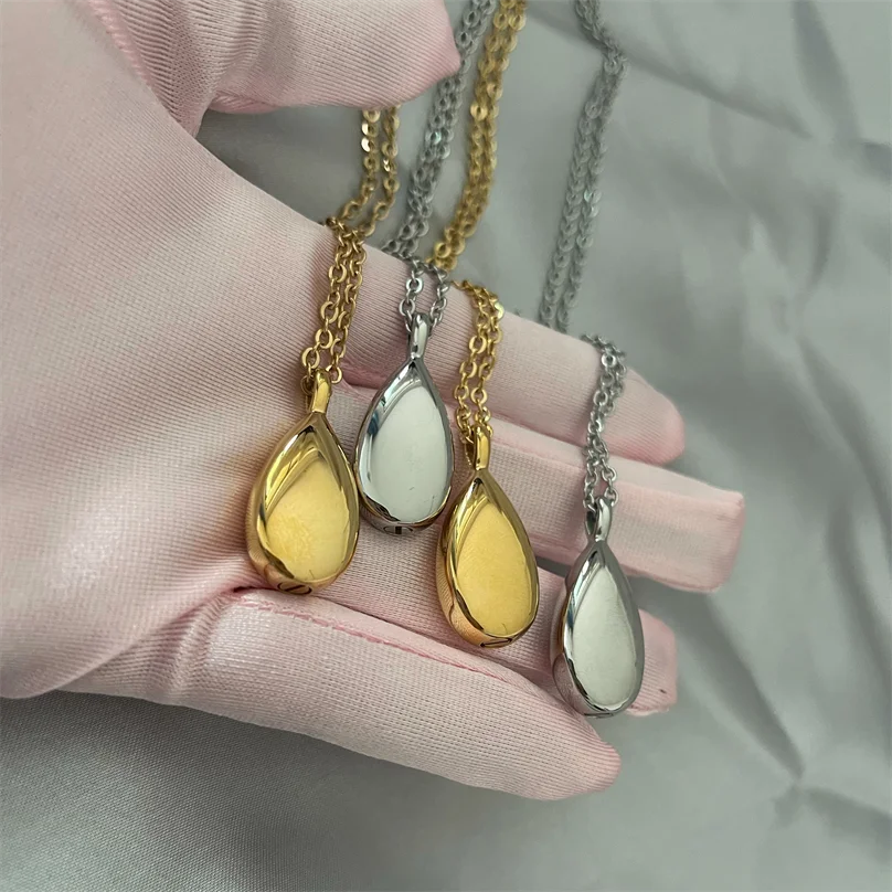 New Fashion Urn Water Tear Drop Pendant Necklace Stainless Steel Droplet Collar for Women Men Ash Jewelry, Picture
New Fashion Urn Water Tear Drop Pendant Necklace Stainless Steel Droplet Collar for Women Men Ash Jewelry, Picture