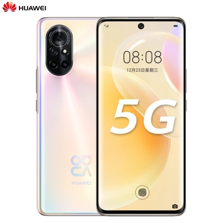 

Presales New Huawei nova 8 5G ANG-AN00 Smartphones Fingerprint Identification 6.57 inch Android Celulares Mobile Phones