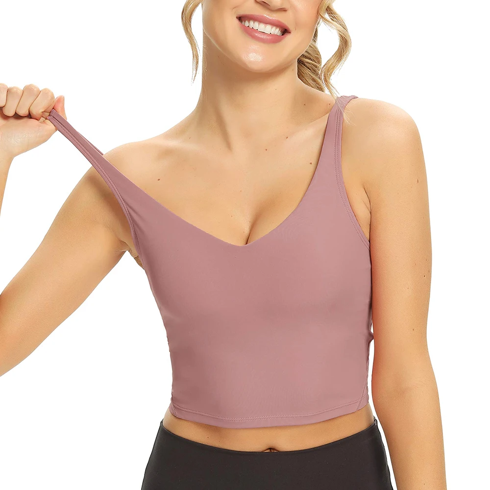 Workout Tank Tops for Women Cropped Running Shirts Longline Padded Sports Bra for Athletic Yoga Fitness
Workout Tank Tops for Women Cropped Running Shirts Longline Padded Sports Bra for Athletic Yoga Fitness