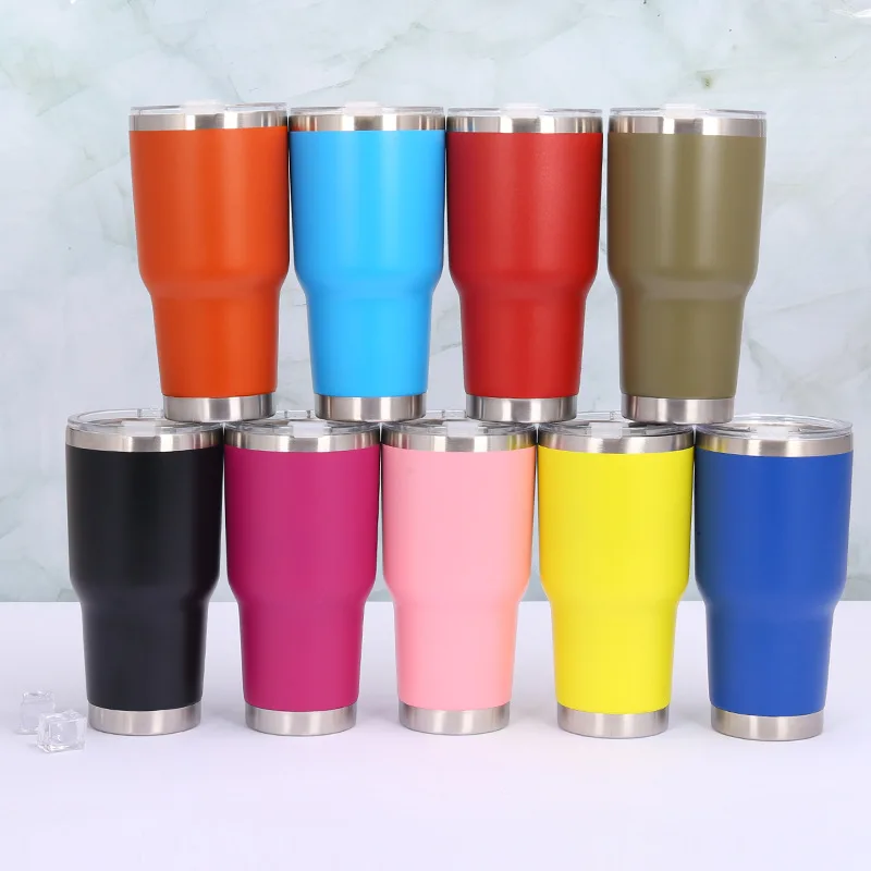 Wholesale Blank Stainless Steel Travel Mugs 30oz Double Wall Vacuum Mug, Customized colors acceptable
Wholesale Blank Stainless Steel Travel Mugs 30oz Double Wall Vacuum Mug, Customized colors acceptable