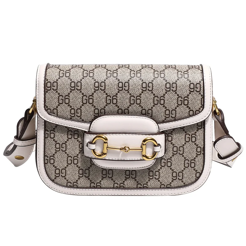 Classic Casual Tote Saddle Bag Elegant Small Square Shoulder Messenger Bag for Women, White, brown
Classic Casual Tote Saddle Bag Elegant Small Square Shoulder Messenger Bag for Women, White, brown