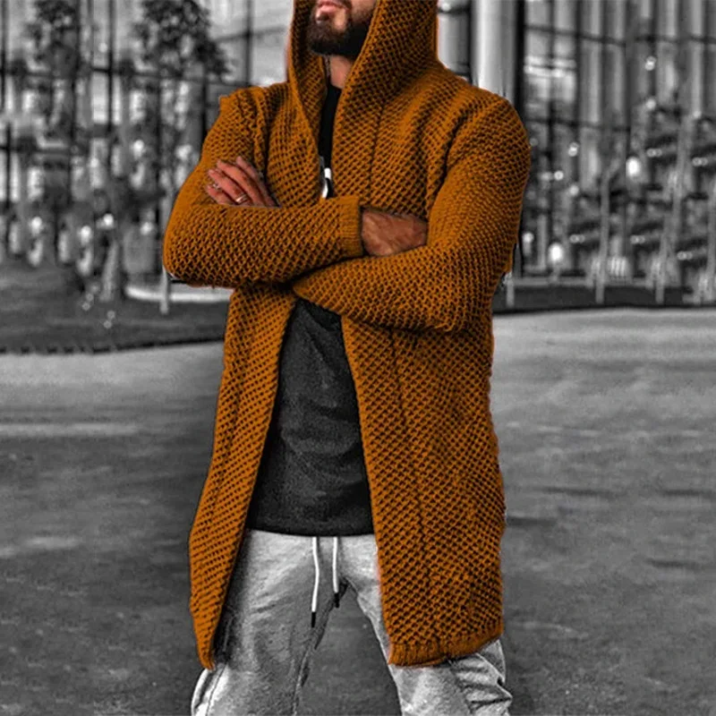Hot Recommend Long Sweater Cardigan Men's Sweater Clothing Cropped Cardigan Knitted Sweater