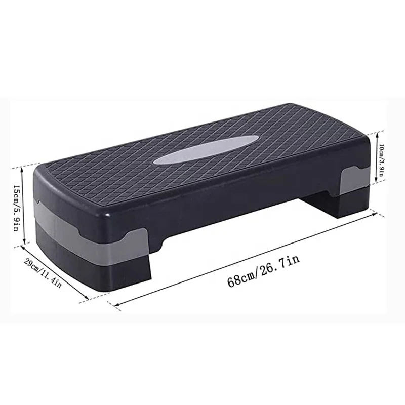 Adjustable PVC&ABS aerobic step platform/custom aerobic stepper board for gym fitness, Black/yellow/red
Adjustable PVC&ABS aerobic step platform/custom aerobic stepper board for gym fitness, Black/yellow/red