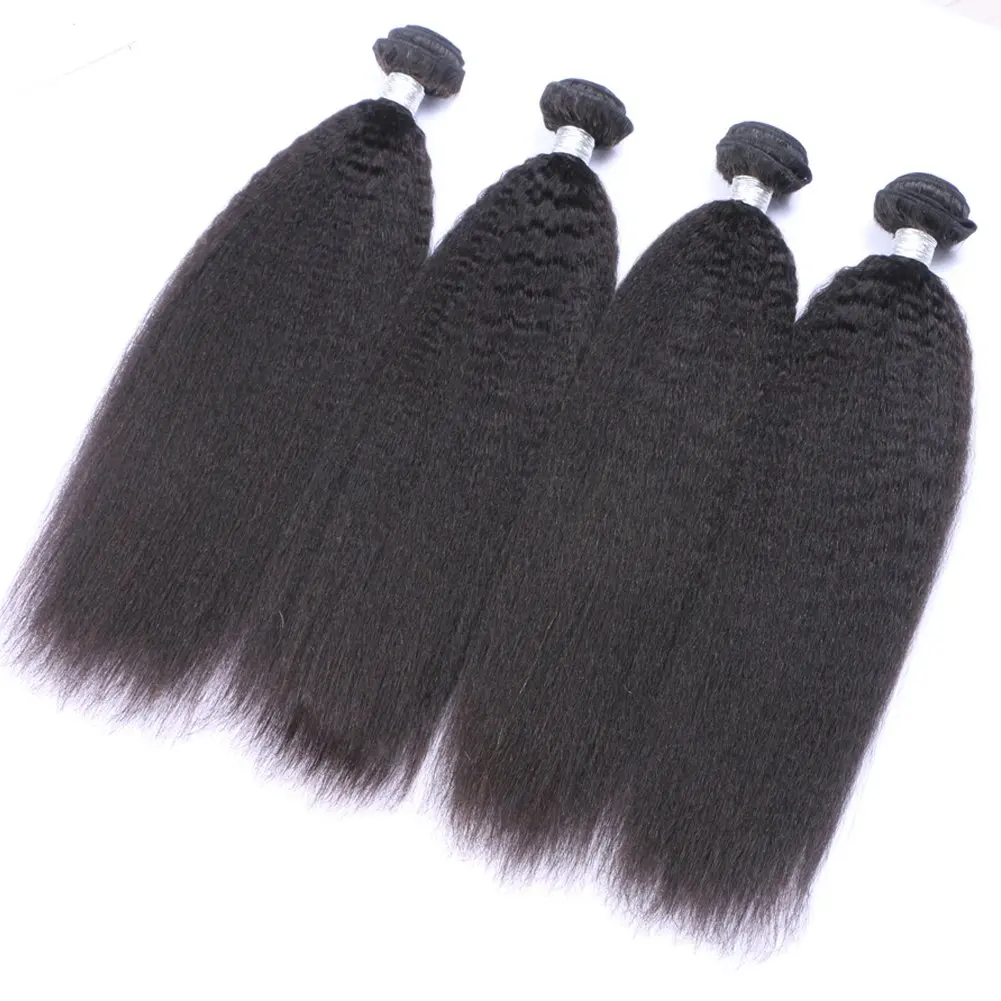 2021 new hair 10a grade kinky straight wholesale Human Hair Extension blend bundles with closure, Natural colors
2021 new hair 10a grade kinky straight wholesale Human Hair Extension blend bundles with closure, Natural colors