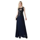 Women White Long Evening Dress Sequin Party Dresses Elegant Party Dress