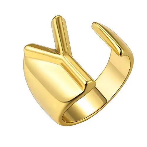 Gold Plated A To Z Initial Letter Adjustable Open ring Alphabet Jewelry For Woman And Men
Gold Plated A To Z Initial Letter Adjustable Open ring Alphabet Jewelry For Woman And Men