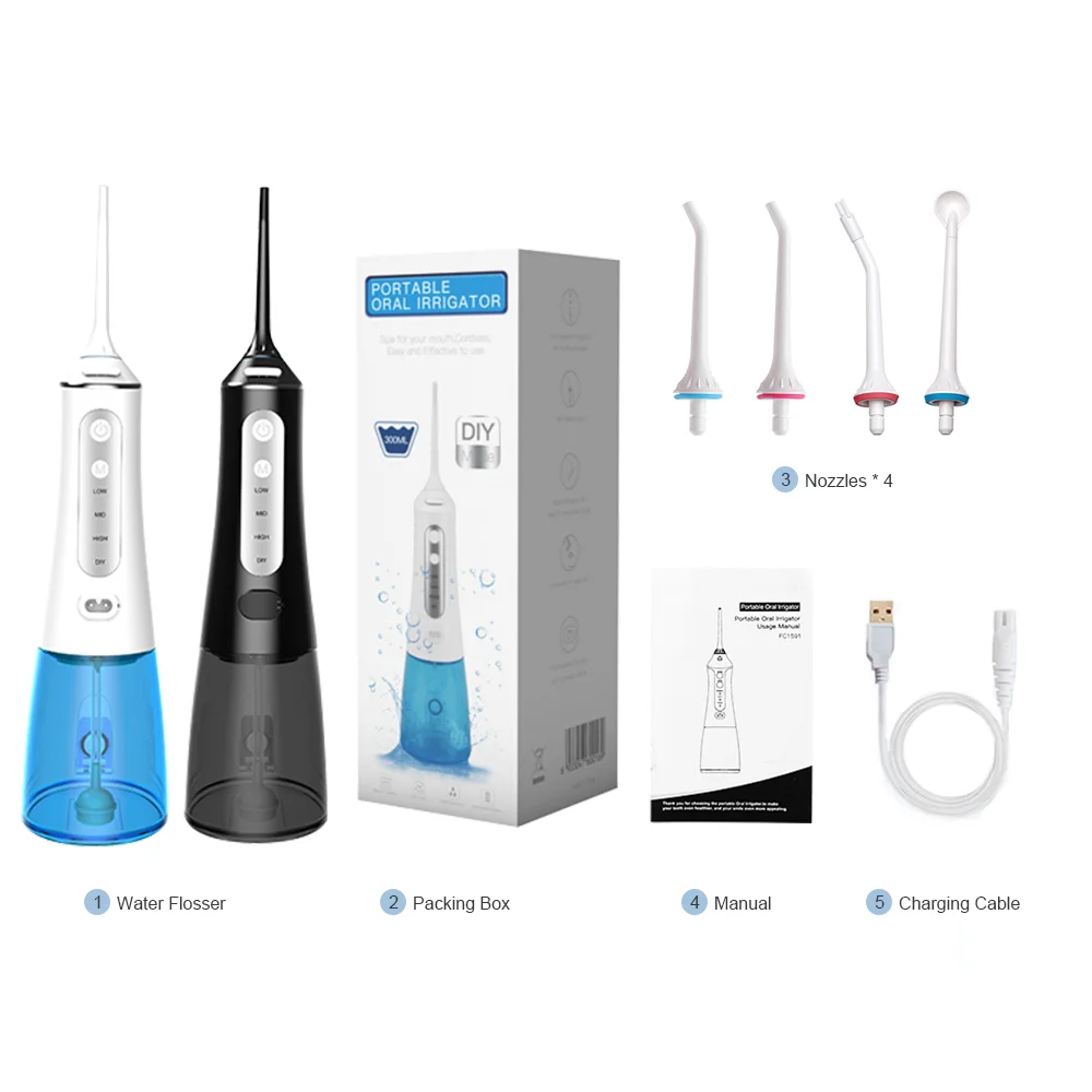 Trending Hot Products Rechargeable Handheld Cordless Oral Water Flosser, White black
Trending Hot Products Rechargeable Handheld Cordless Oral Water Flosser, White black