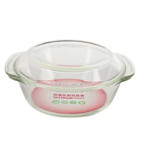 

Microwave Safe glass cookware clear glass cooking pot for wholesale