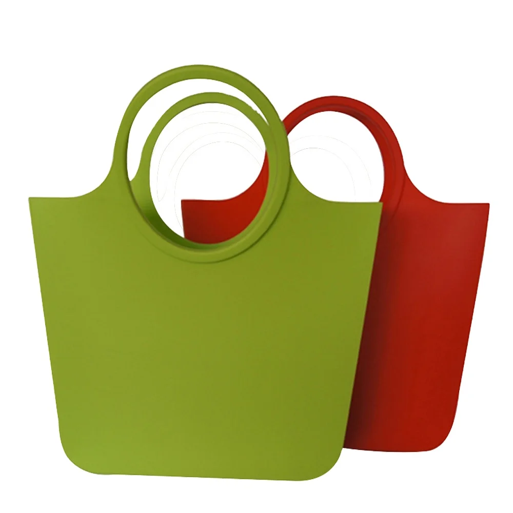 Wholesale Food grade silicone handle fashion ladies waterproof beach ladies silicone supermarket shopping bag ladies handbag
Wholesale Food grade silicone handle fashion ladies waterproof beach ladies silicone supermarket shopping bag ladies handbag