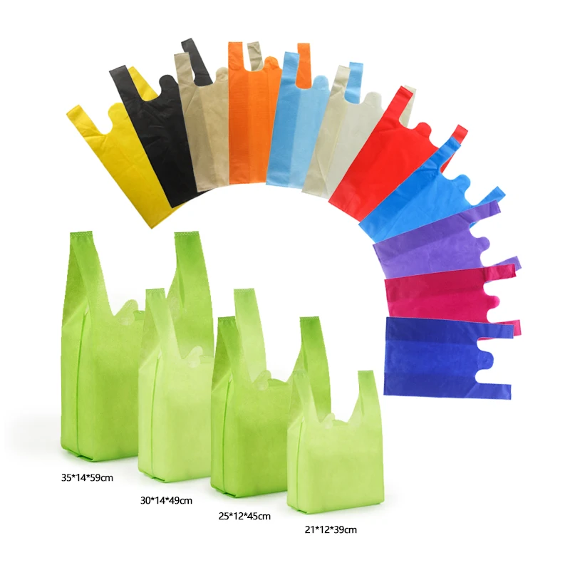 Dropshipping Wholesale Custom Logo Foldable Reusable Eco-Friendly Non-Woven Vest Bag Ultrasound Heat Sealed T-Shirt Bag Handles
Dropshipping Wholesale Custom Logo Foldable Reusable Eco-Friendly Non-Woven Vest Bag Ultrasound Heat Sealed T-Shirt Bag Handles