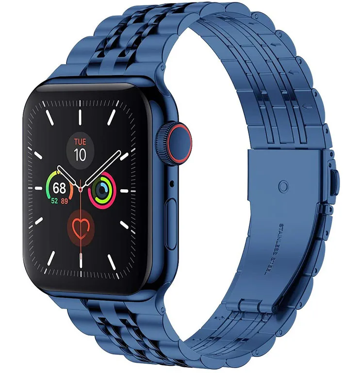 KeepWin 38 40 42 44mm Smart Watch Strap Belt Metal Watch Band for Apple watch Series 6 5 4 3 2 1, Silver,black,gold,rose gold,gun color,rose red
KeepWin 38 40 42 44mm Smart Watch Strap Belt Metal Watch Band for Apple watch Series 6 5 4 3 2 1, Silver,black,gold,rose gold,gun color,rose red