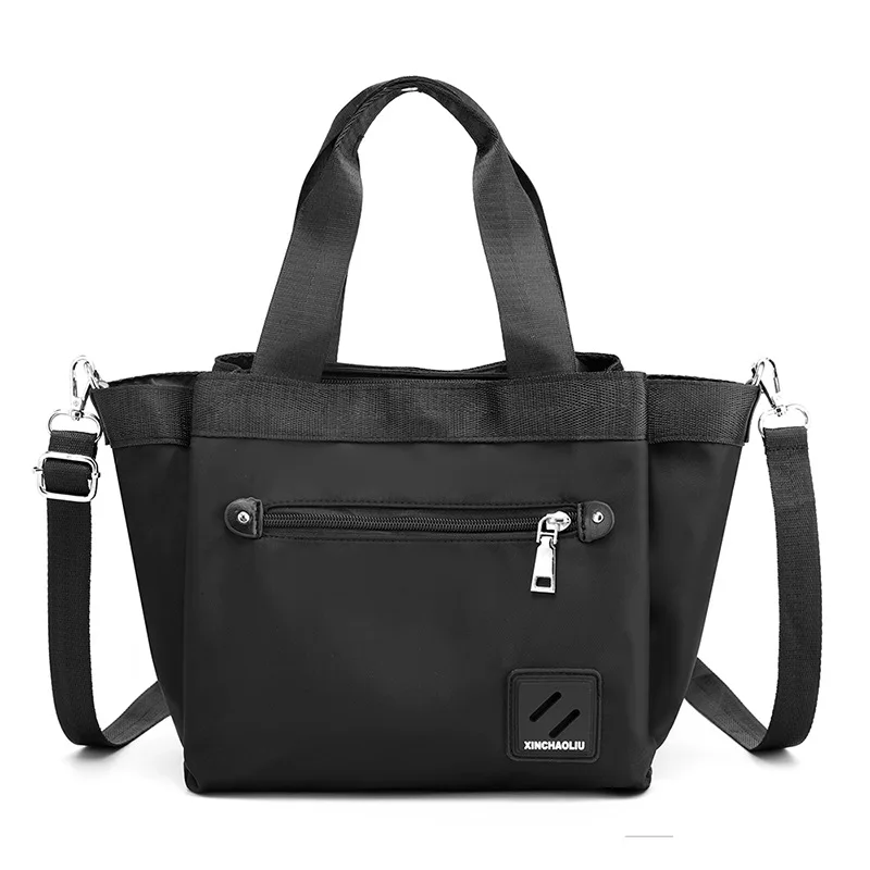 The new women's shoulder bag is trendy and versatile a high-capacity fashion simple solid color nylon bag, Customizable
The new women's shoulder bag is trendy and versatile a high-capacity fashion simple solid color nylon bag, Customizable