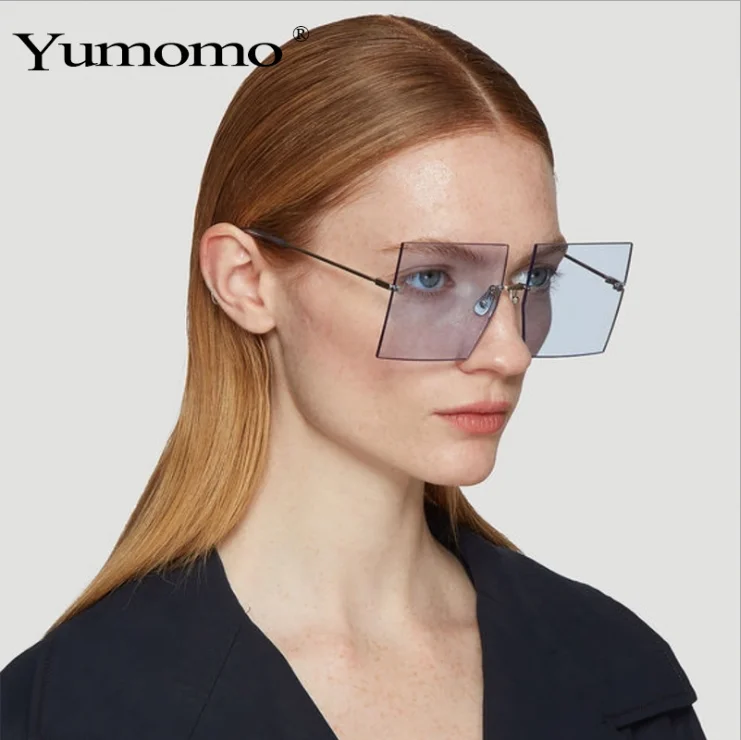 Fashion Newest 2020 Best Selling Thin Metal Frame Small Rimless colored Rectangle Sunglasses Women
Fashion Newest 2020 Best Selling Thin Metal Frame Small Rimless colored Rectangle Sunglasses Women