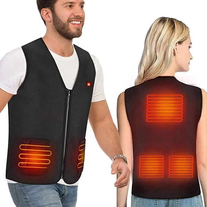 Heated Vest, Lightweight Heating Jacket USB Electric Body Warmer Clothes for Men and Women( Battery Not Included)
Heated Vest, Lightweight Heating Jacket USB Electric Body Warmer Clothes for Men and Women( Battery Not Included)