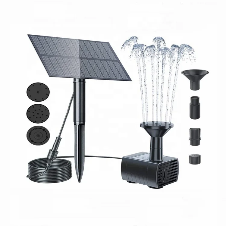 5.5V/1.5W solar water pump garden bird bath fountain water feature solar fish tank, pond or garden decoration drop shipping
5.5V/1.5W solar water pump garden bird bath fountain water feature solar fish tank, pond or garden decoration drop shipping