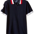 OEM High Quality Custom Fashion Digital Print Men Golf Polo T Shirt Boy Short Sleeve Solid Polo Shirt