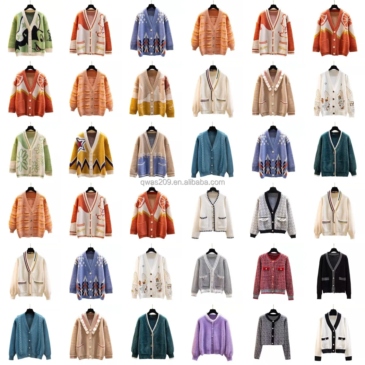 Women's Cardigan Wholesale Women Clothing Thick Long Women's Sweaters Coats Factory Supply Autumn Winter Casual Plain Cardigan
Women's Cardigan Wholesale Women Clothing Thick Long Women's Sweaters Coats Factory Supply Autumn Winter Casual Plain Cardigan