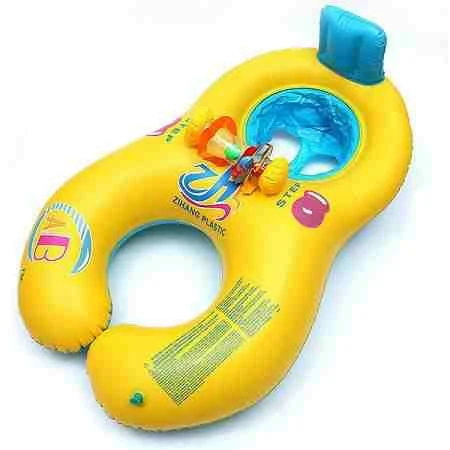 2021 New Design Mother and Child Swimming Circle Double Swimming Ring Float Seat Portable Baby Float Neck Swim Circle, Available in 4 colors 
2021 New Design Mother and Child Swimming Circle Double Swimming Ring Float Seat Portable Baby Float Neck Swim Circle, Available in 4 colors