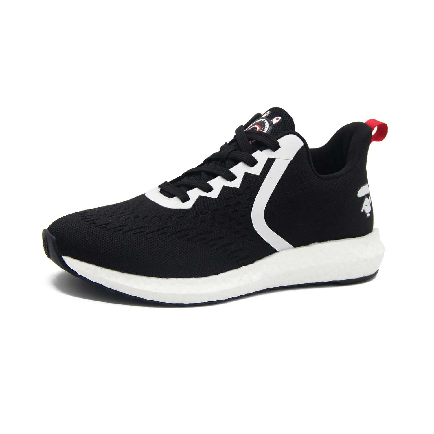 Factory Custom Elastic New Design Black Fashion Lace Up Breathable Knitted Men Sneakers Running Sport Casual Shoes
Factory Custom Elastic New Design Black Fashion Lace Up Breathable Knitted Men Sneakers Running Sport Casual Shoes