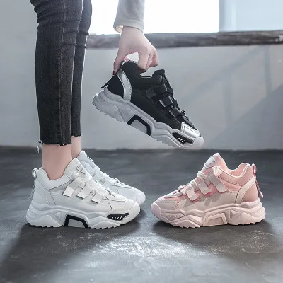 Women Fashion Sneakers Thick bottom Sneakers Ladies Wedges Casual Shoes mesh Sports Shoes JV387, As picture showed
Women Fashion Sneakers Thick bottom Sneakers Ladies Wedges Casual Shoes mesh Sports Shoes JV387, As picture showed
