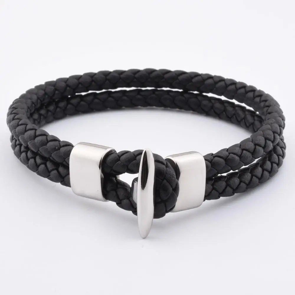 Brand New Ladies Mens Fashion Leather Casual Style Steel Hook Clasp Leader Bracelet
Brand New Ladies Mens Fashion Leather Casual Style Steel Hook Clasp Leader Bracelet