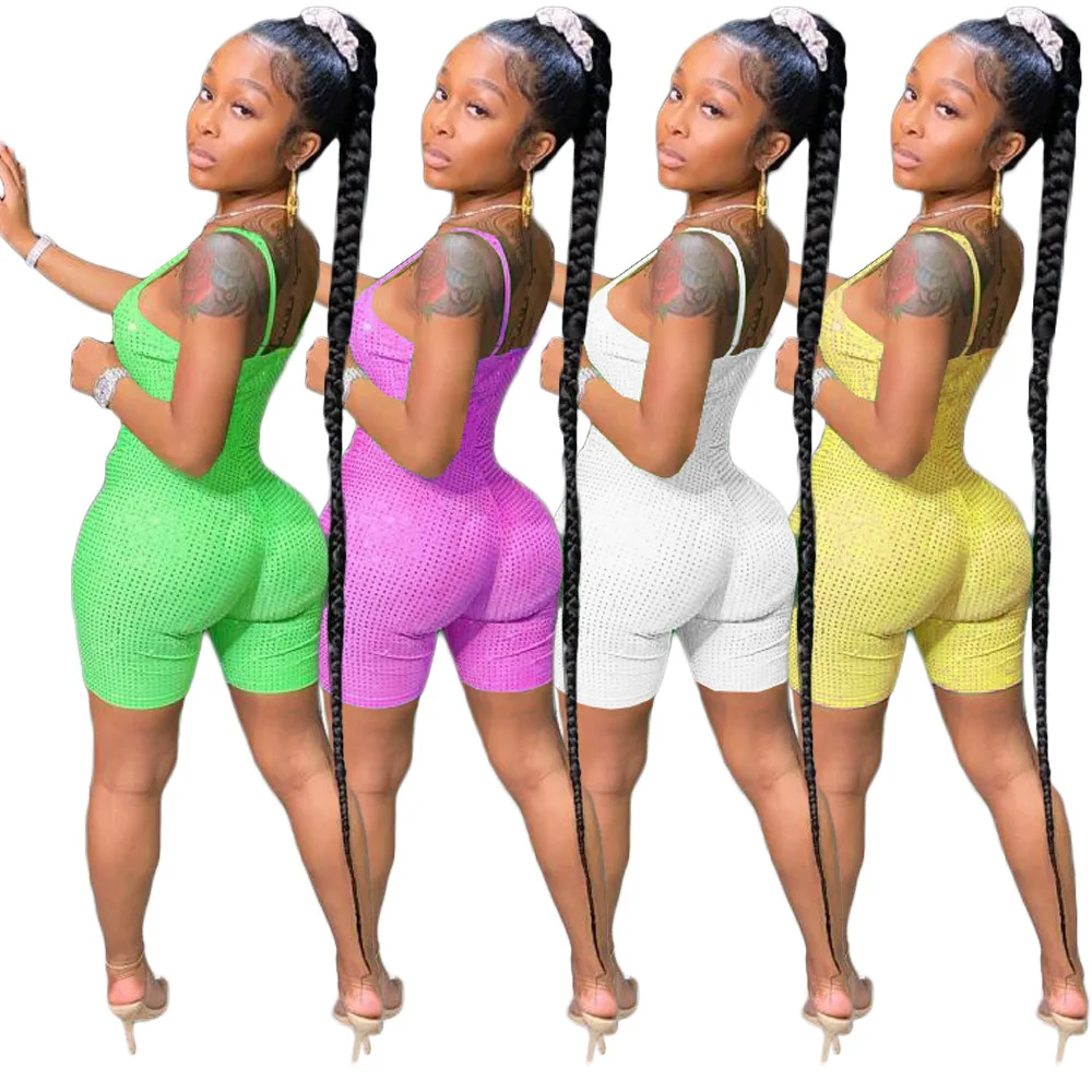 Sexy Ladies Bodycon Jumpsuits Rompers Sleeveless Short Jumpsuit Women 2021 Nightclub Wear Summer One Piece Jumpsuits For Women, 4 colors
Sexy Ladies Bodycon Jumpsuits Rompers Sleeveless Short Jumpsuit Women 2021 Nightclub Wear Summer One Piece Jumpsuits For Women, 4 colors