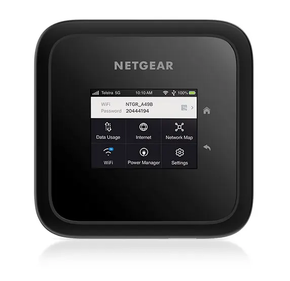 Unlocked Netgear M6 PRO WiFi 6 Mobile Nighthawk M6 MR6500 5G mm Wave and Sub-6 bands for Telstra
Unlocked Netgear M6 PRO WiFi 6 Mobile Nighthawk M6 MR6500 5G mm Wave and Sub-6 bands for Telstra