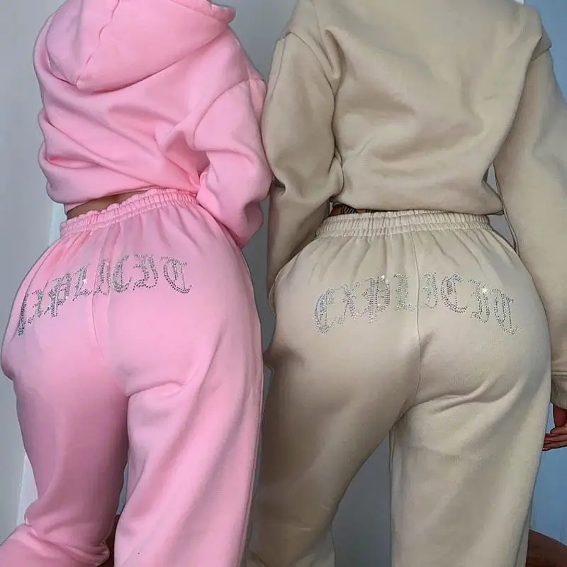 Winter Clothes Fleece Sweatshirt 2 Piece Set Pants Sports Long Sleeve Hoodie Outfits Track Suit Fall Clothing For Women Clothing
Winter Clothes Fleece Sweatshirt 2 Piece Set Pants Sports Long Sleeve Hoodie Outfits Track Suit Fall Clothing For Women Clothing