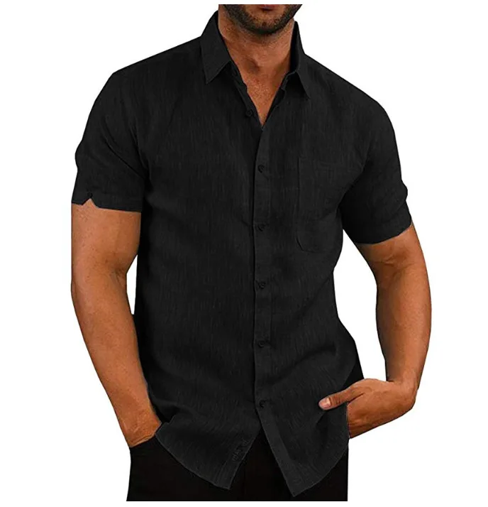 Mens Linen Blouse Short Sleeve Baggy Buttons Summer Solid Comfortable Pure Cotton And Linen Casual Loose Holiday Shirts Coldker, Picture color
Mens Linen Blouse Short Sleeve Baggy Buttons Summer Solid Comfortable Pure Cotton And Linen Casual Loose Holiday Shirts Coldker, Picture color