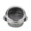 Factory Price Stainless Steel Hood Outer Wall Air Vents Air Outlet Vent