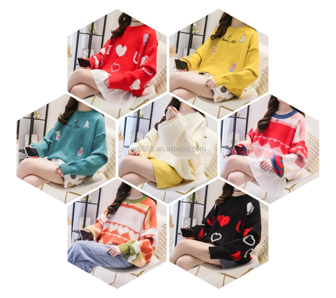 Autumn and Winter 2020 edition fashionable Foreign Trade new women's sweater
Autumn and Winter 2020 edition fashionable Foreign Trade new women's sweater