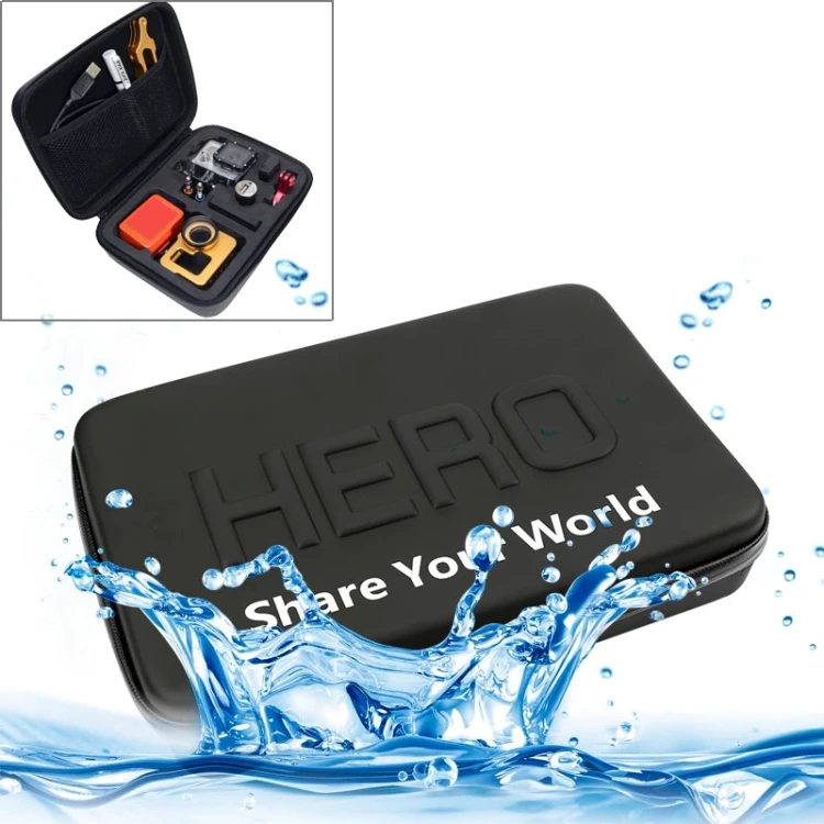 

High Quality Shockproof Waterproof Portable Protective Case for GoPro HERO6 /5 /4 Session /4 /3+ /3 /2 /1