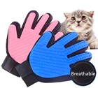 Free Shipping Gentle Dog Cat Grooming Comb Hand Brush for Pet Hair Removal Glove