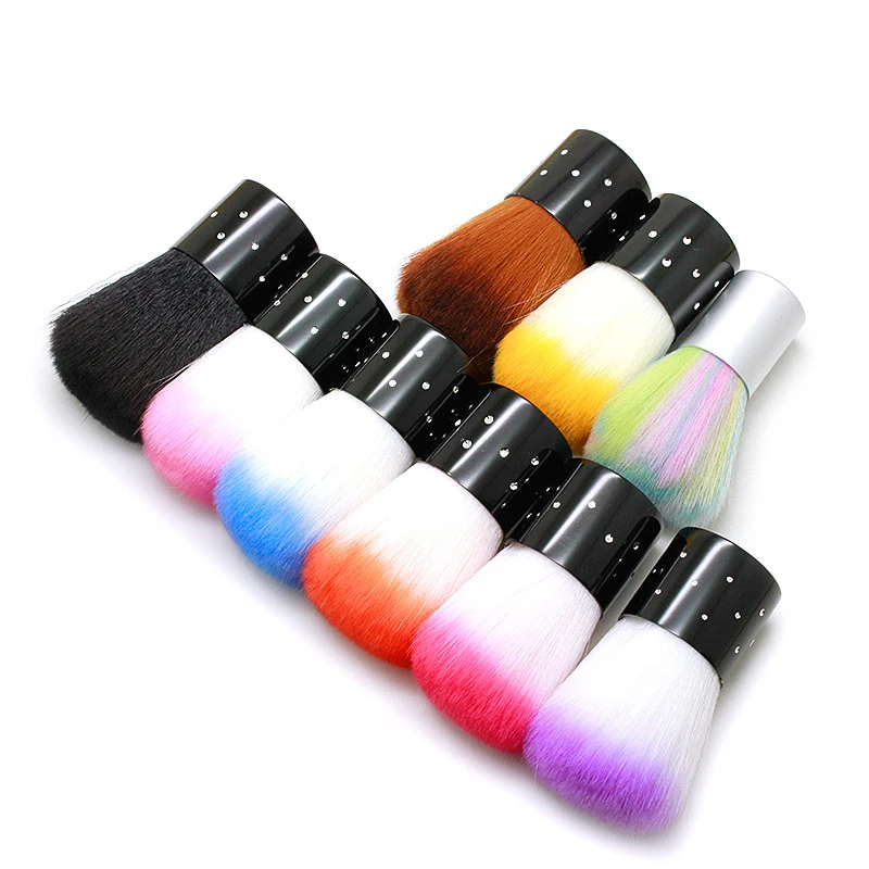 Aokitec soft multi function gradient design mental handle art dust cleaning nail brush
Aokitec soft multi function gradient design mental handle art dust cleaning nail brush