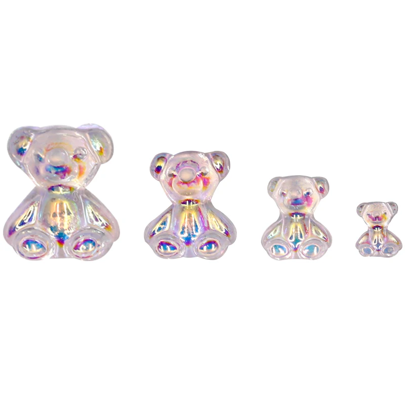 Mixed Acrylic Nail Art DIY Accessories 1000Pcs1 Pack 3D Plastic Bear Aurora Color Nail resin Jewelry
Mixed Acrylic Nail Art DIY Accessories 1000Pcs1 Pack 3D Plastic Bear Aurora Color Nail resin Jewelry