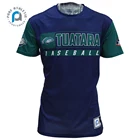 PURE OEM polyester sublimation printing custom dry fit mesh plain T shirt for women men
