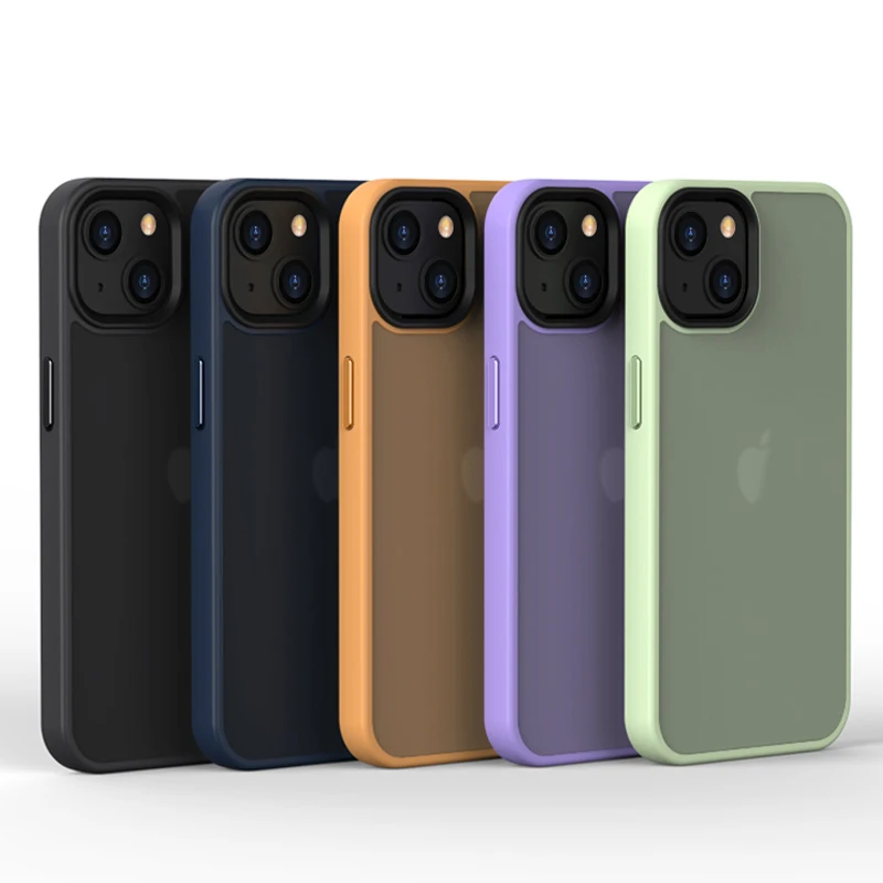 Luxury Mobile Case for iPhone 13 Clear Case Transparent TPU PC Soft Silicon Shockproof Matte Back Cover for iPhone 13 Pro Max
Luxury Mobile Case for iPhone 13 Clear Case Transparent TPU PC Soft Silicon Shockproof Matte Back Cover for iPhone 13 Pro Max
