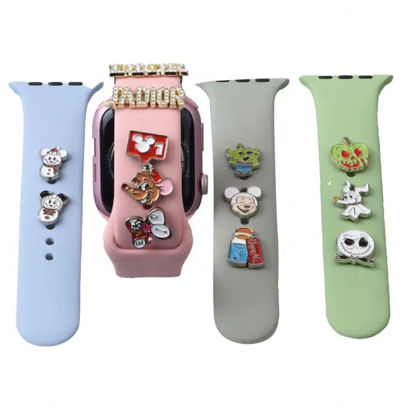Hot Sale Stainless Steel Watch Strap Decorative Metal Stud for Apple iwatch Band Luxury Watch Strap Charm Decoration, Gold/rosegold/silver/black
Hot Sale Stainless Steel Watch Strap Decorative Metal Stud for Apple iwatch Band Luxury Watch Strap Charm Decoration, Gold/rosegold/silver/black
